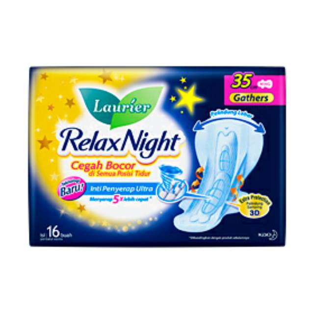LAURIER RELAX NIGHT 35CM WITH 16'S