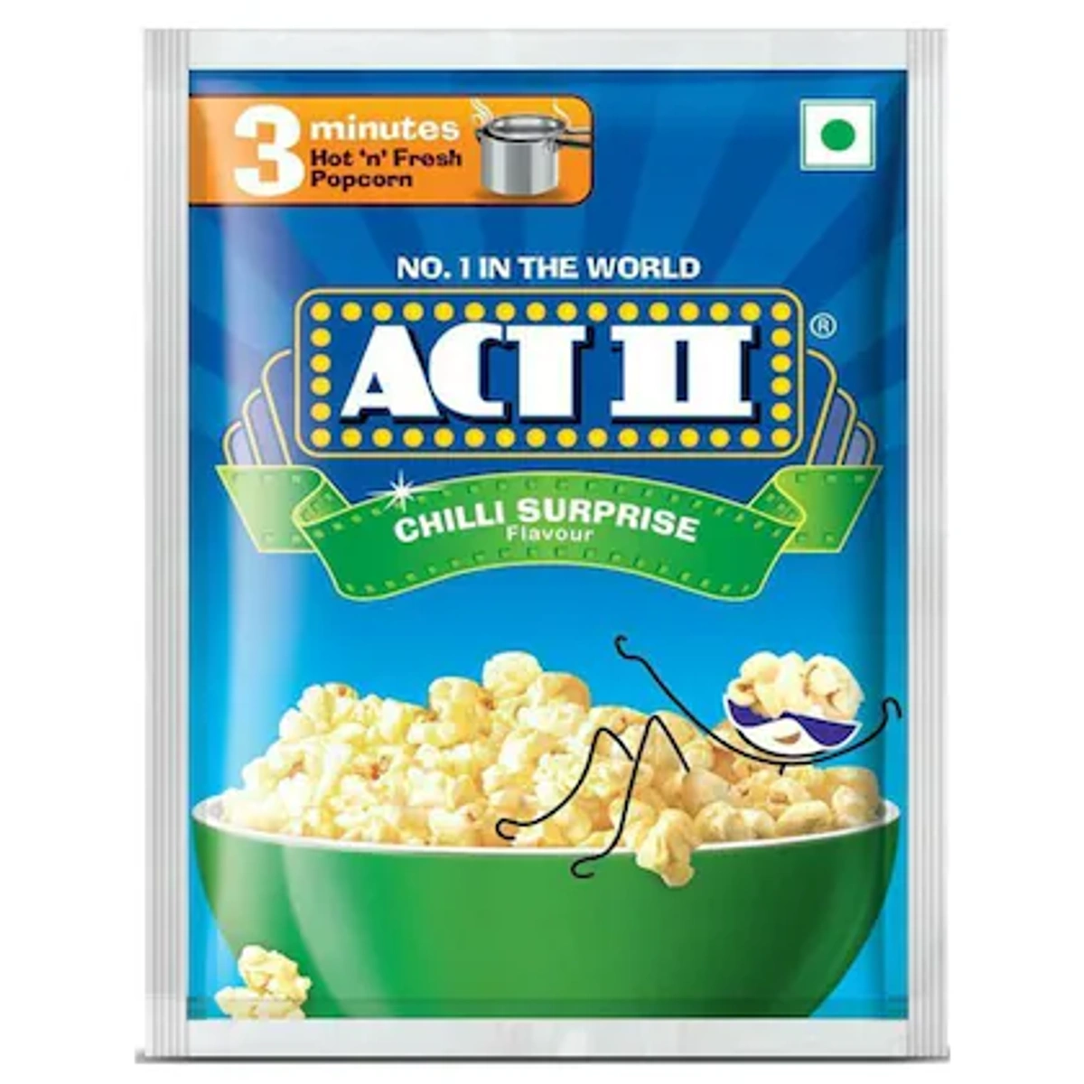 ACTII INSTANT POPCORN CHILLI SURPRISE 40G