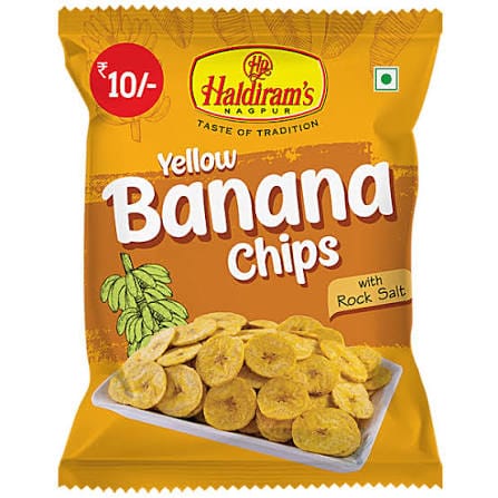 HALDIRAMS BANANA CHIPS 180G
