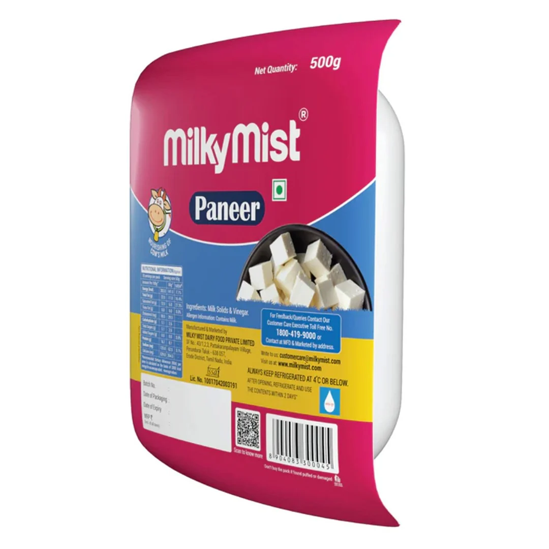 MILKY MIST FRESH PANEER 500GM