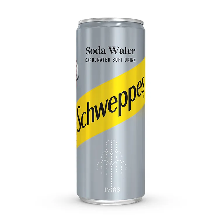 SCHWEPPES SODA WATER 330ML
