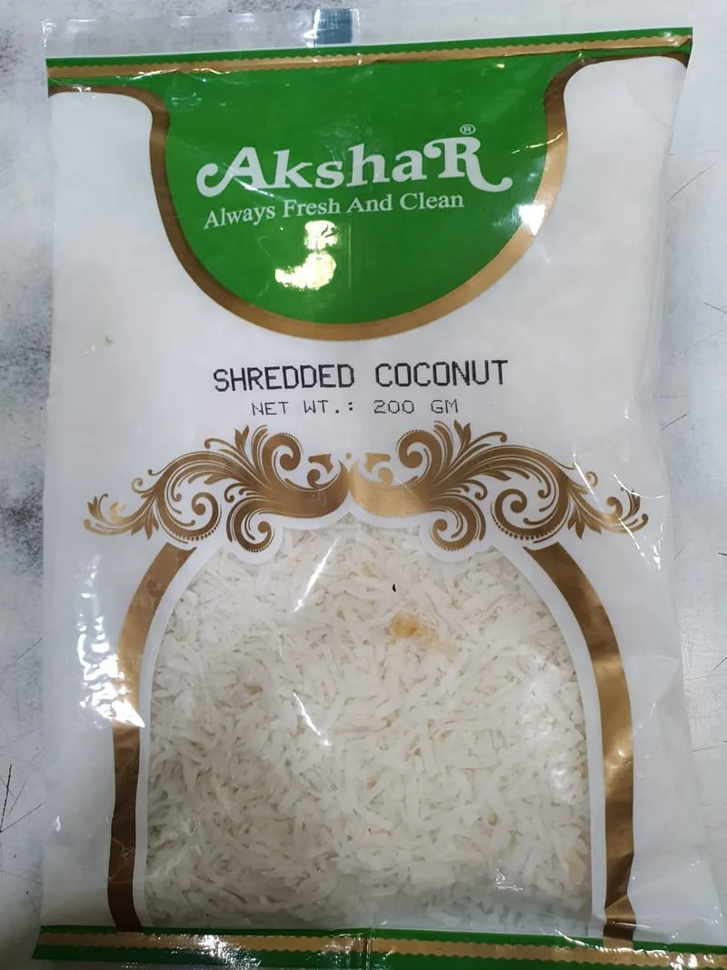 AKSHAR SHREDDED COCONUT 200GM