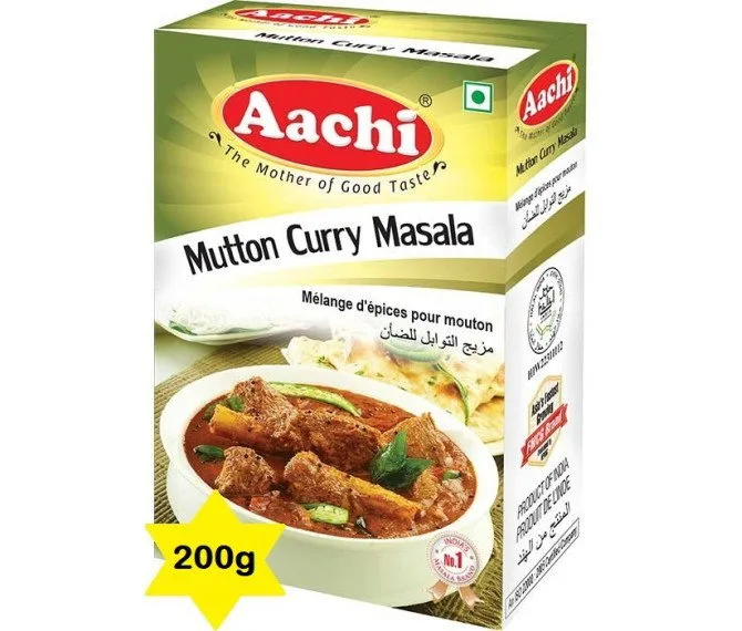 AACHI MUTTON CURRY MASALA 200GM