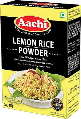 AACHI LEMON RICE POWDER 200GM