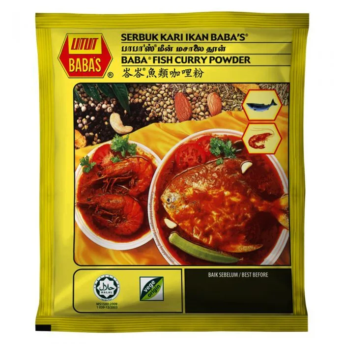BABAS FISH CURRY POWDER 250G