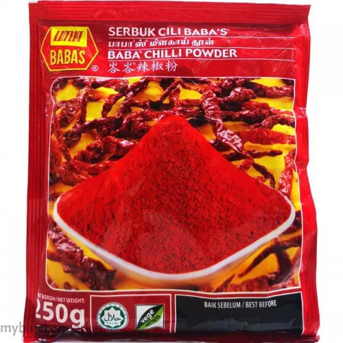 BABAS CHILLI POWDER 250G