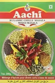 AACHI KULAMBU CHILLI MASALA MIXED MASALA 200G