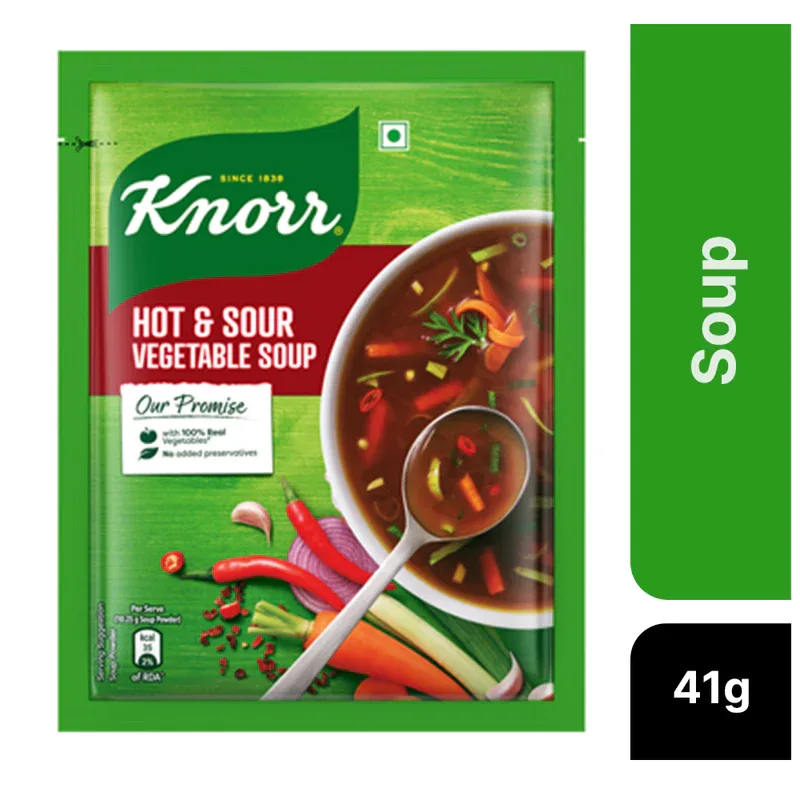 KNORR HOT & SOUR VEGETABLE SOUP 41G
