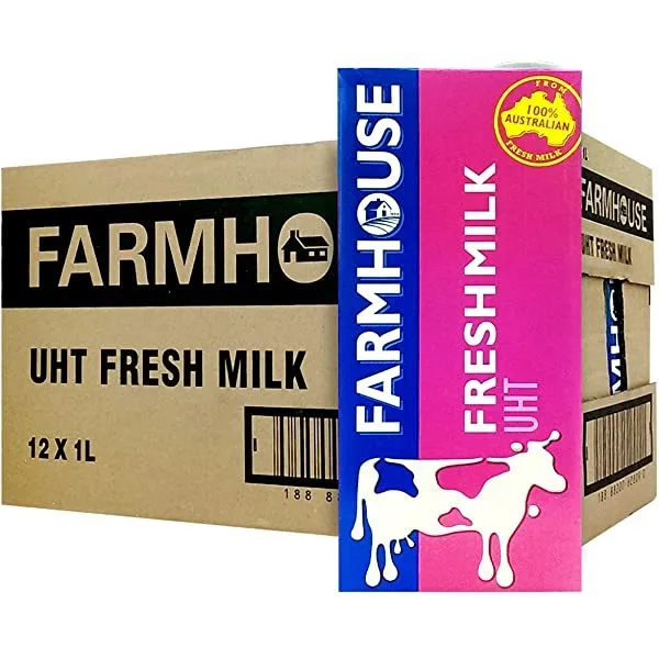 FARMHOUSE MILK CARTOON-12PCS