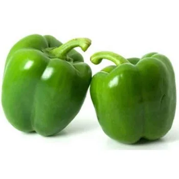 GREEN CAPSICUM-BELL PEPPER 3Pcs (500gmto600gm)