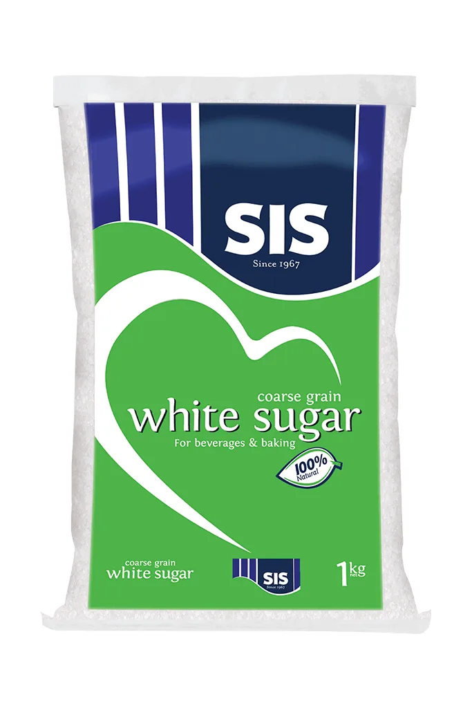SIS COURSE GRAIN WHITE SUGAR 1KG