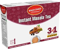 WAGH BAKRI INSTANT MASALA TEA 3IN1 10 SINGLE SERVE