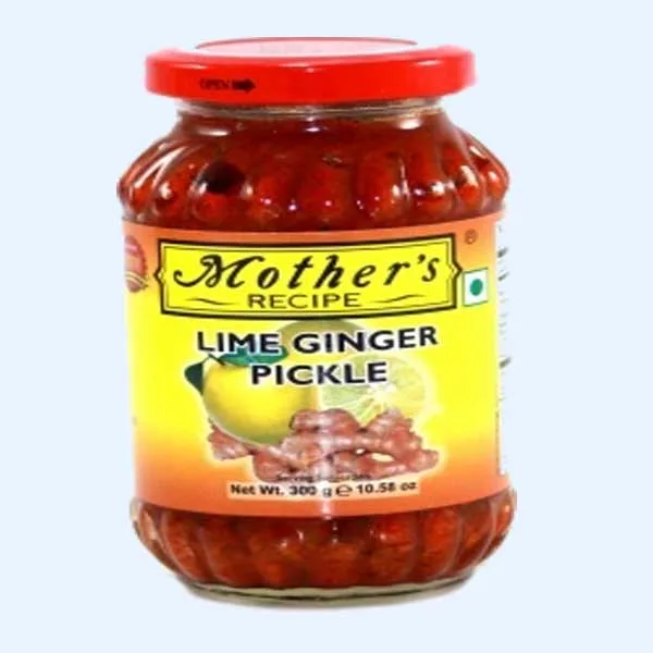 MOTHERS RECIPE LIME GINGER PICKLE 300G