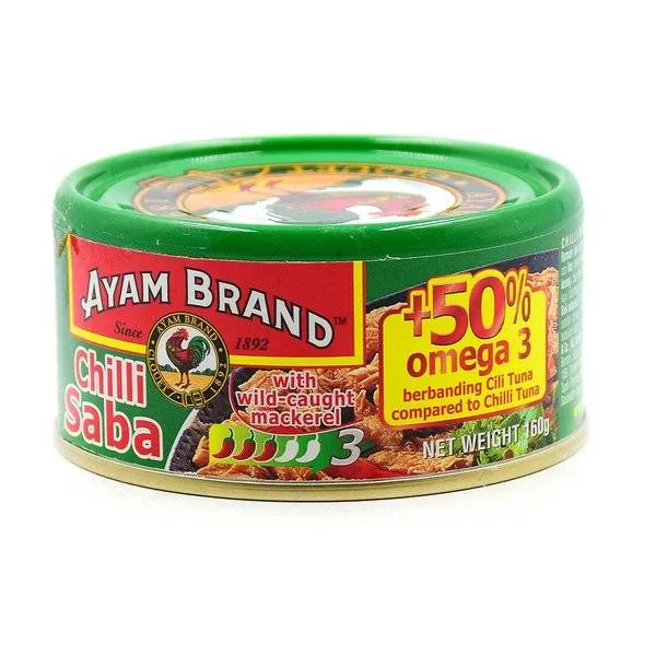 AYAM BRAND SABA CHILLI 160G