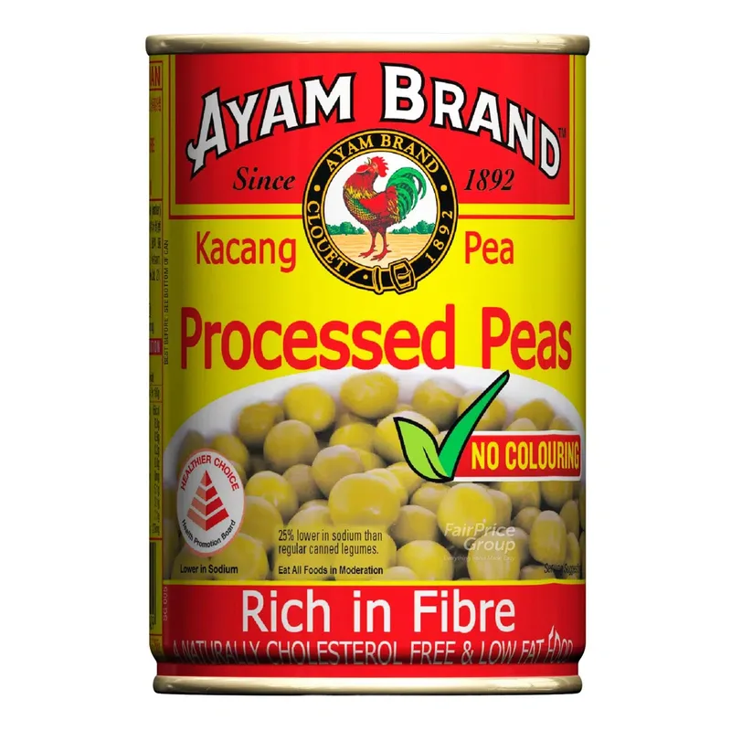 AYAM BRAND PROCESSED PEAS 425GM