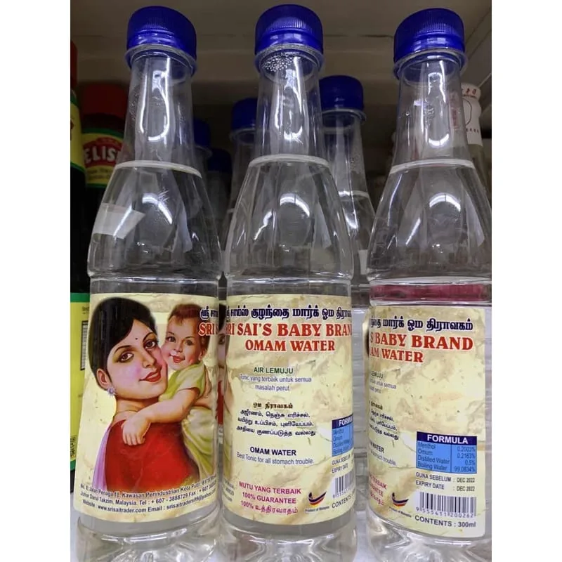 SRI SAIS BABY BRAND OMAM WATER 300ML