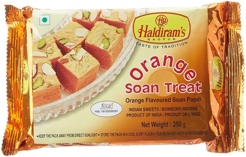 HALDIRAMS ORANGE SOAN TREAT 200GM