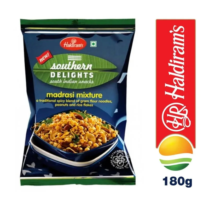 HALDIRAMS MADRAS MIXTURE 180GM