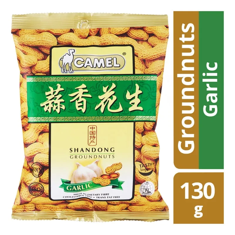 CAMEL GARLIC GROUNDNUTS 130G