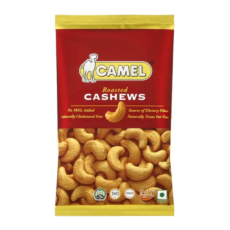CAMEL ROASTED CASHEWS 40GM