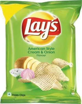 LAYS AMERICAN CREAM CHIPS 52GM