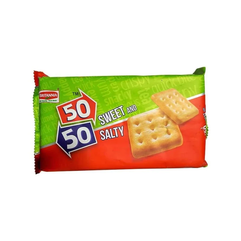 BRITANNIA 50-50 SWEET AND SALTY 92GM