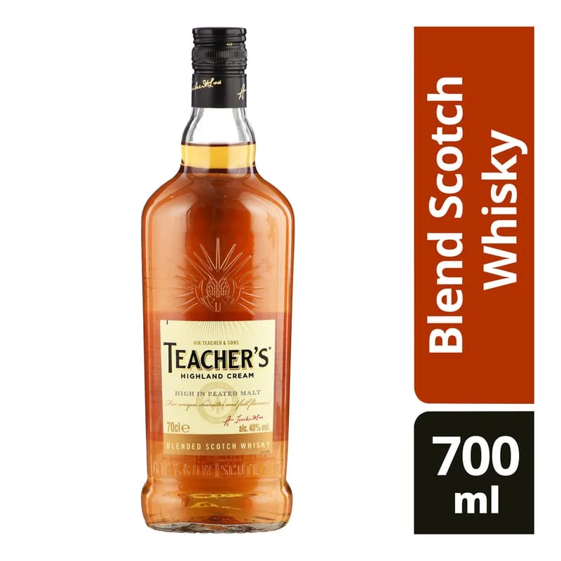 TEACHER'S BLENDED SCOTCH WHISKEY 700ML