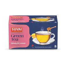 SUVAI GREEN TEA HONEY & LOMEN 25 BAGS