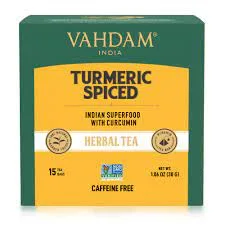 VAHDAM TURMERIC SPICED HERBAL TEA 30G