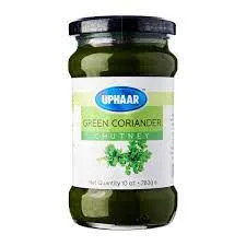 UPHAAR GREEN CORIANDER CHUTNEY 283G